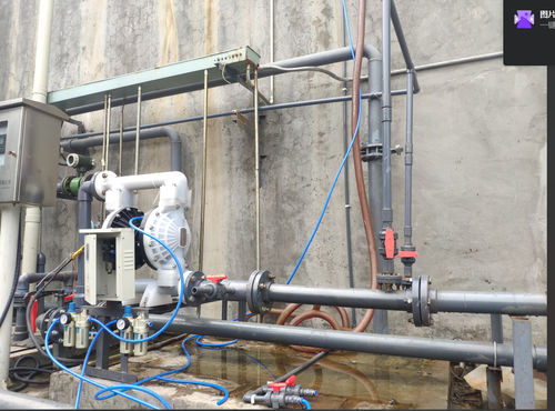 Rudi air operated diaphragm pumps for wastewater treatment applications